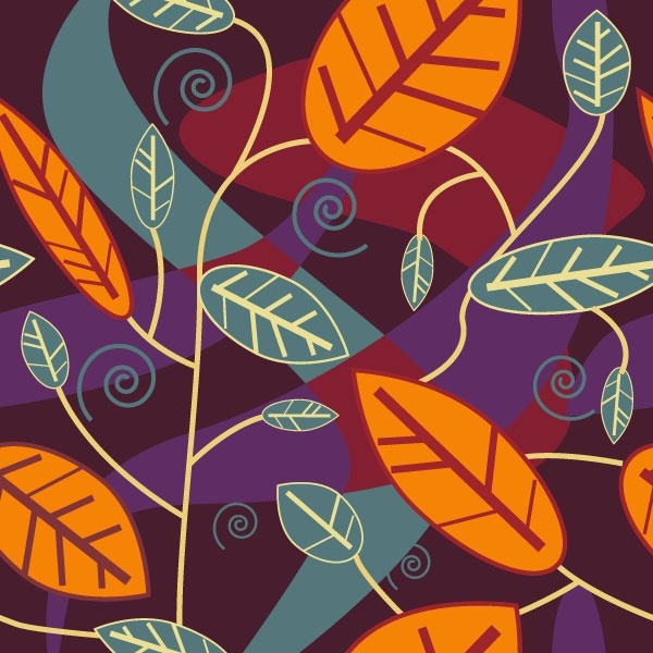 Leaves background vector Vectors graphic art designs in editable .ai