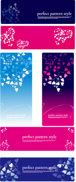 leaves of floral card design vector