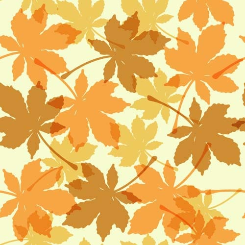 Leaves seamless pattern vector Vectors graphic art designs in editable ...