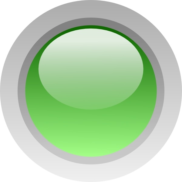 Led Circle (green) clip art