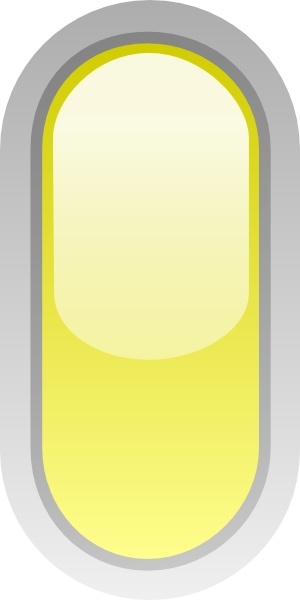 Led Rounded V (yellow) clip art