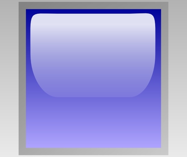 Led Square (blue) clip art 