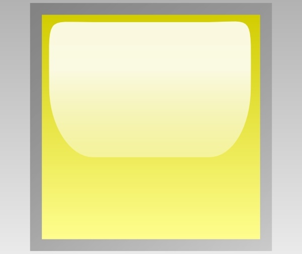 Led Square (yellow) clip art 