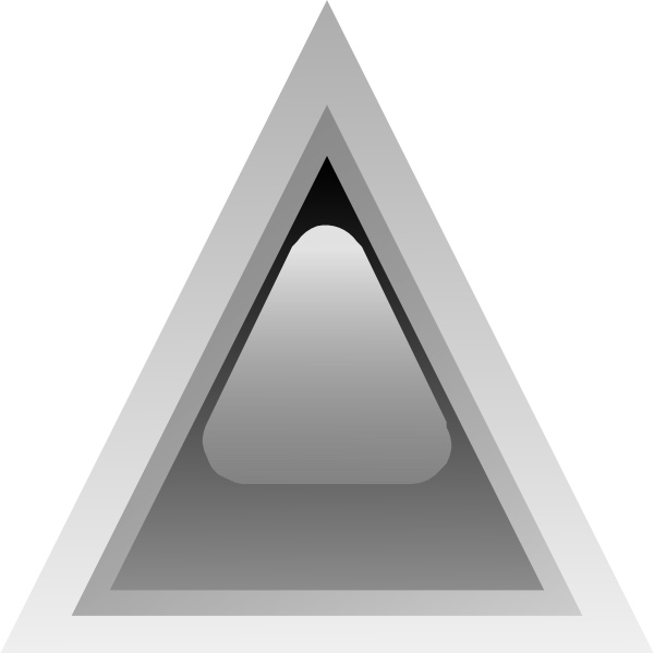Led Triangular 1 (black) clip art