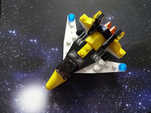 lego aircraft space travel