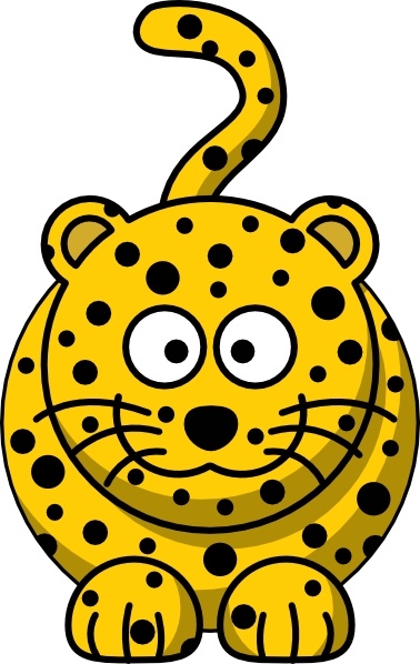Leopard clip art Vectors graphic art designs in editable .ai .eps .svg ...