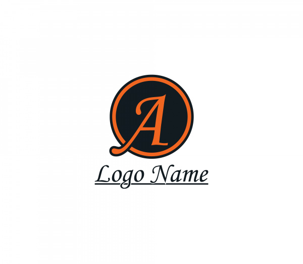 letter a logo vector