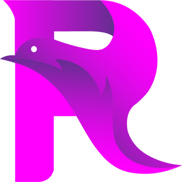 letter r with dove logo concept creative and elegant logo desig free vector and pngeps