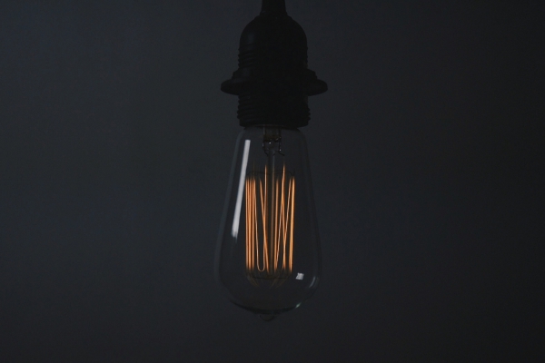 light bulb closeup 