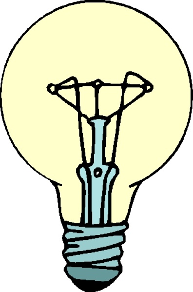 Lightbulb Clip Art Free Vector In Open Office Drawing Svg Svg