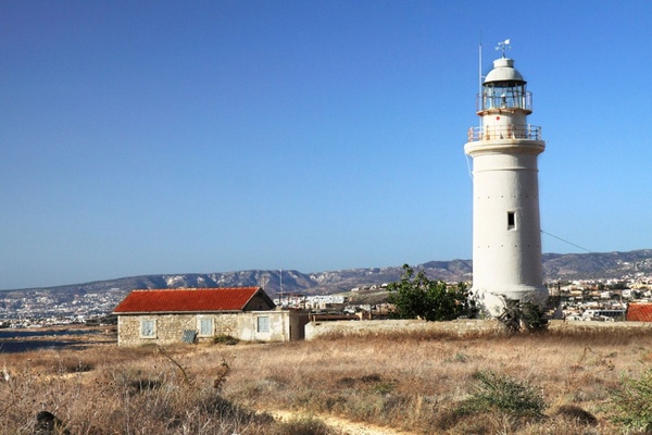 lighthouse on shore