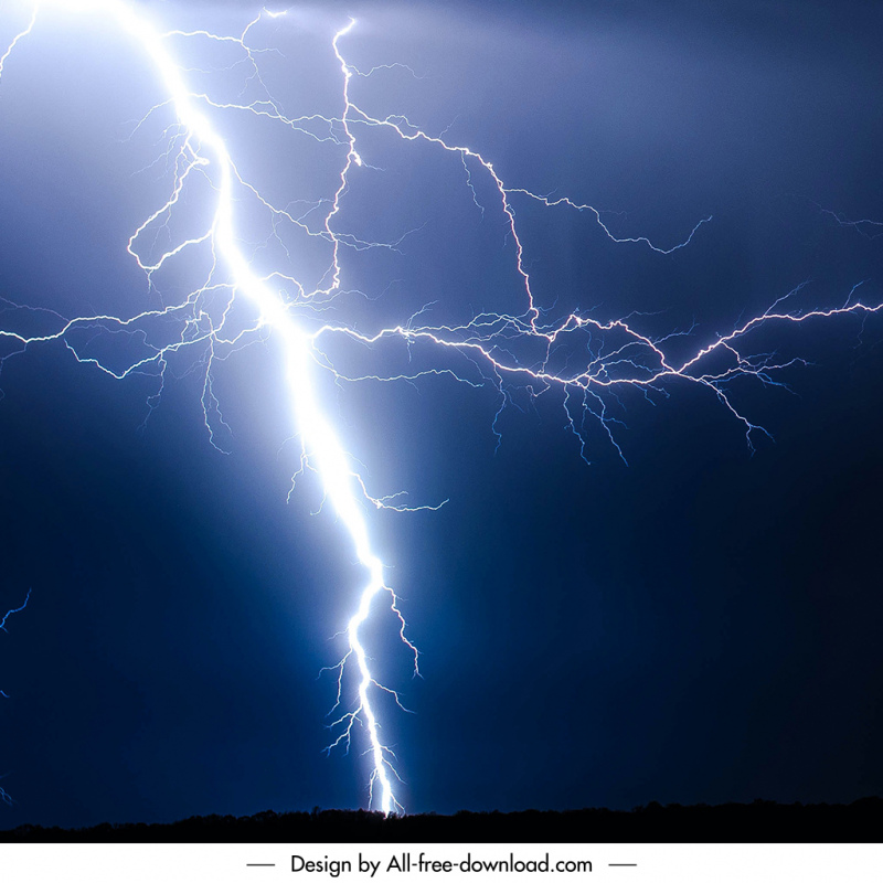 lightning brushes backdrop template dynamic sparkling realistic light effect