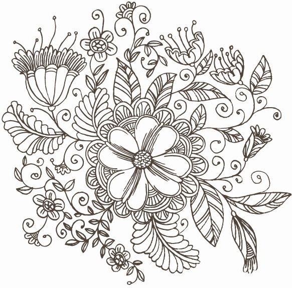 Free Free 104 Flower Drawing Svg Free SVG PNG EPS DXF File