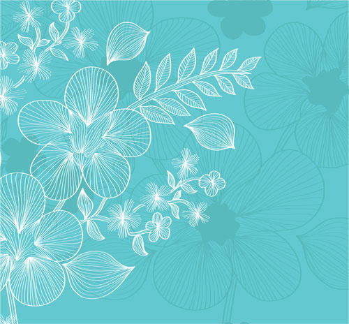 Download Line drawings of flowers free vector download (108,977 ...
