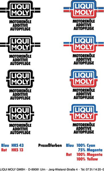 Sticker Marine-Logo 60 x 50 mm | LIQUI MOLY