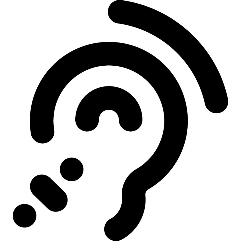  listening assistive system icon
