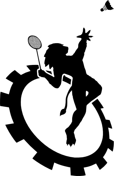 Logo Club Badminton Ecole Centrale De Lyon clip art