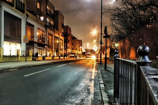 london night illuminated