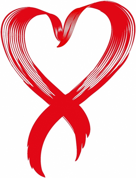 Love awareness ribbon