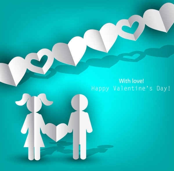 Love Happy Valentine’s Day Vector Images