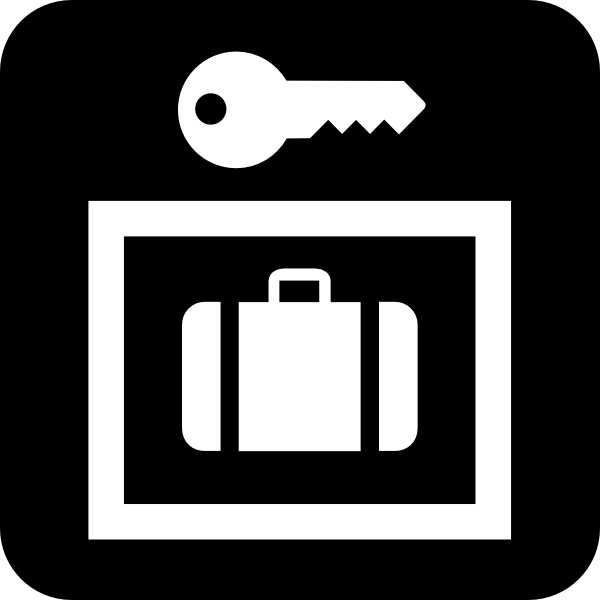 Luggage Storage clip art