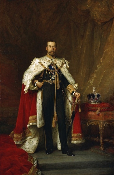 luke fildes king george v england