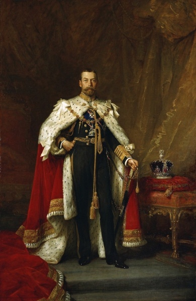 luke fildes king george v england 