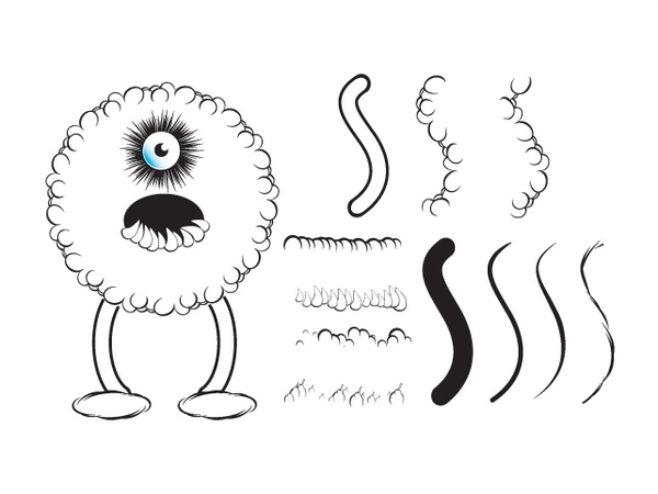 Cartoon Brushes Illustrator Free Download