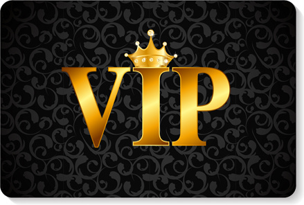 luxurious vip members cards design vectors 