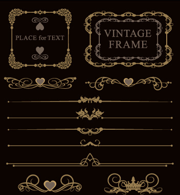 Ornament border free vector download (26,877 Free vector) for