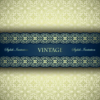 luxury pattern vintage vector background