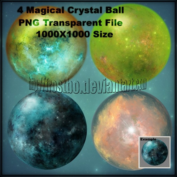 Magical Crystal Ball Brushes