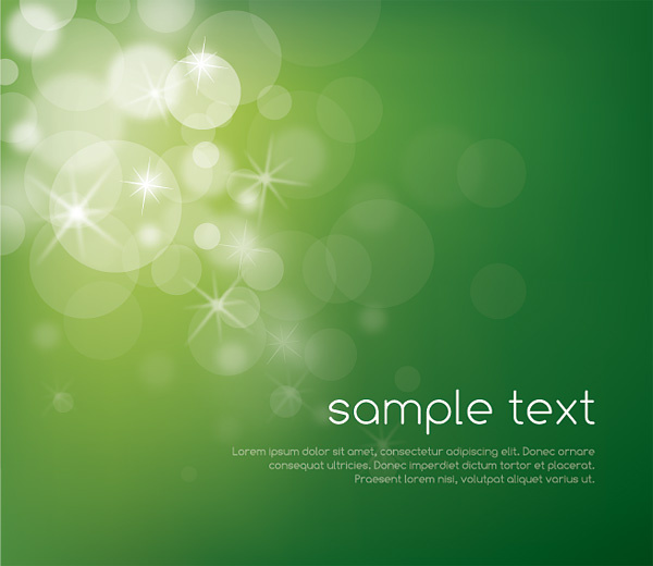 magical green vector graphic