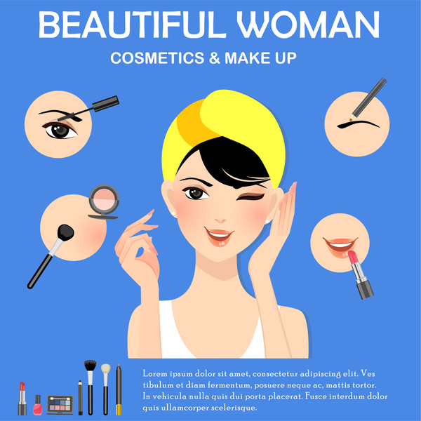makeup woman tool