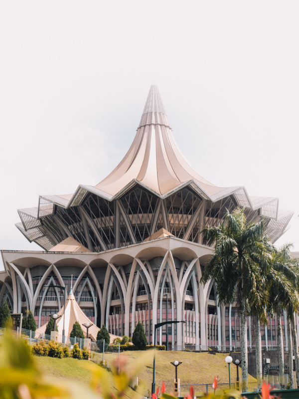 malaysia architecture picture modern realistic