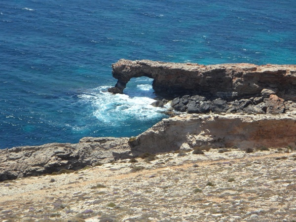 malta coast rocky
