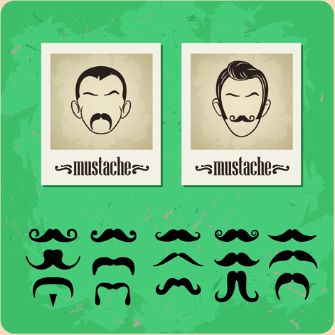 man8217s faces design vector 