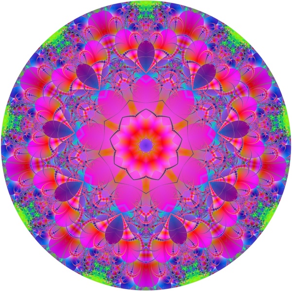 mandala fractal abstract