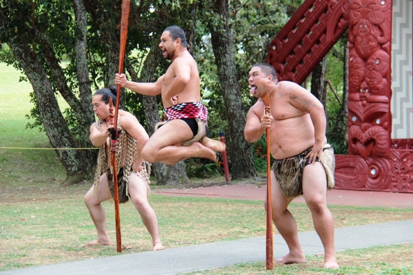 maori men jump