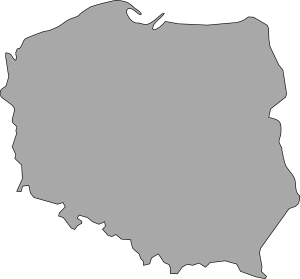 Map Of Poland clip art