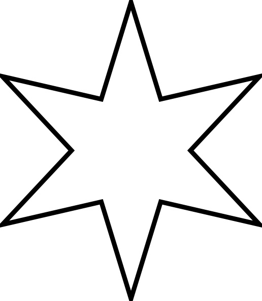 Marian Star clip art