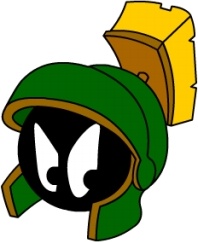 Marvin Martian Angry
