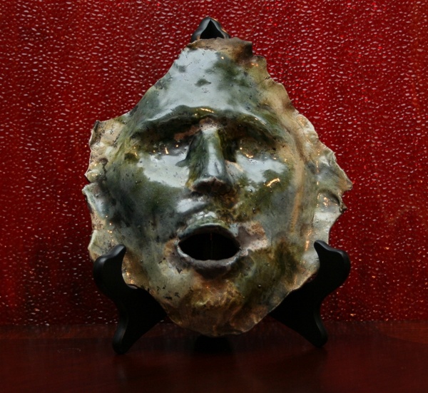 mask face pottery