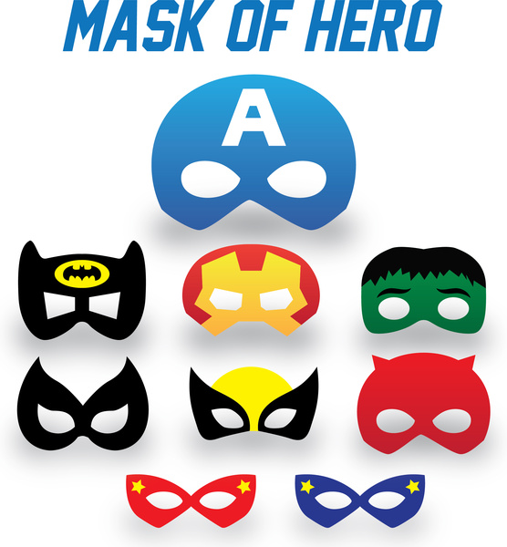 mask of super hero