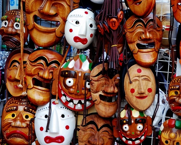 mask wooden wood