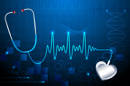 medical and health elements vector