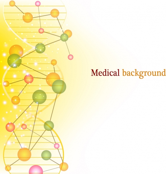medical background sparkling colorful design dots connection decoration