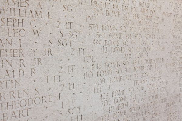 memorial wall text