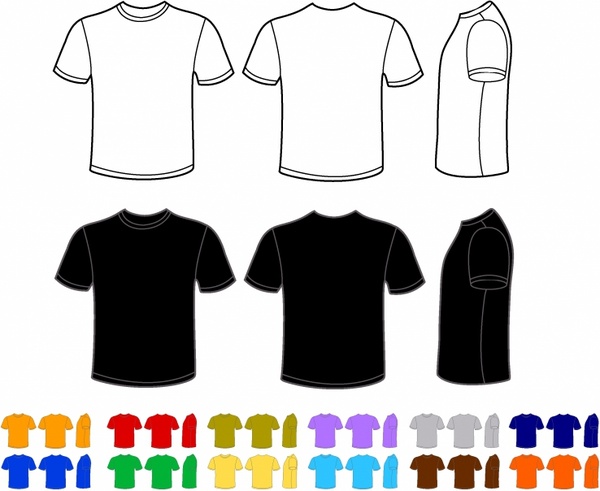 Download Men T-shirt Free vector in Adobe Illustrator ai ( .AI ), Encapsulated PostScript eps ( .EPS ...