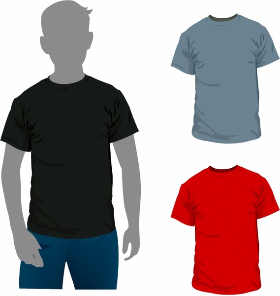 Download Men t-shirt Free vector in Adobe Illustrator ai ( .AI ...